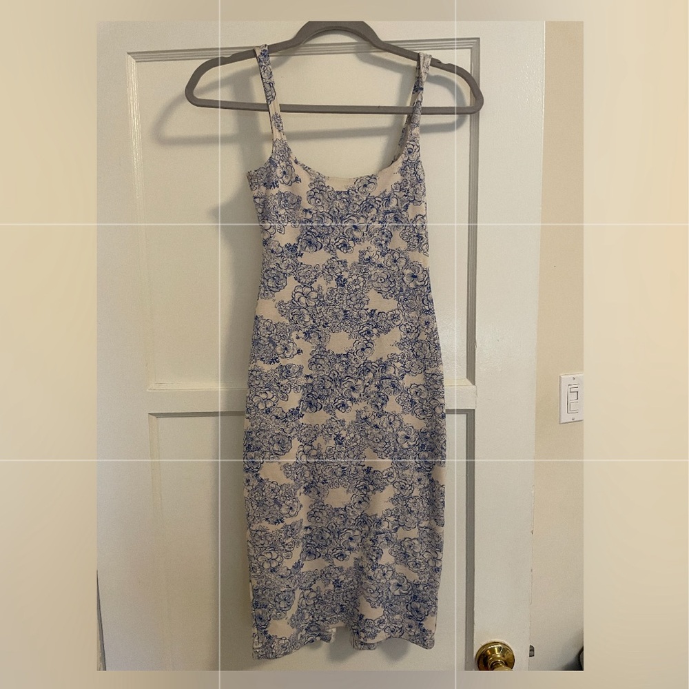 Vintage American Apparel Midi Bodycon Dress - size M
